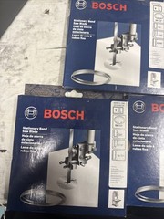 Lot 3 Bosch BS5912-18MA 59-1/2 in TPI Metal-Cutting Stationary Band Saw