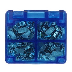 Buccal Tube Roth MBT 1st Molar Dental Orthodontic Brackets 0.022 Bondable 80pcs
