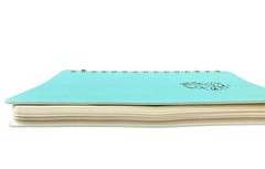 Mushroom Spiral Notebook: 208 Lined Pages Pockets Softcover 5.5x 8 Inch Journal