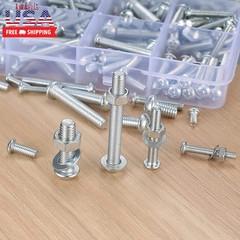 1080 Pcs Screws Bolts and Nuts Assortment Kit, Metric Machine Screws and Nuts an