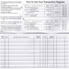 12 Checkbook Transaction Registers 2025-2026-2027 Calendars Check Book Bank …