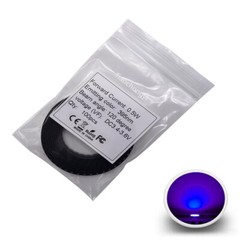 SMD 3825 0.5W 0.2W UV Purple Light chip lamps 395nm 365nm Light Emitting Diode