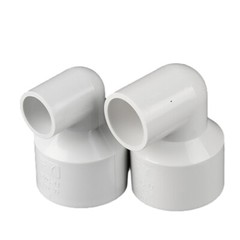 PVC Reducing 90° Elbow Pipe Fitting Joint Water Pipe Socket Coupling 20mm~110mm