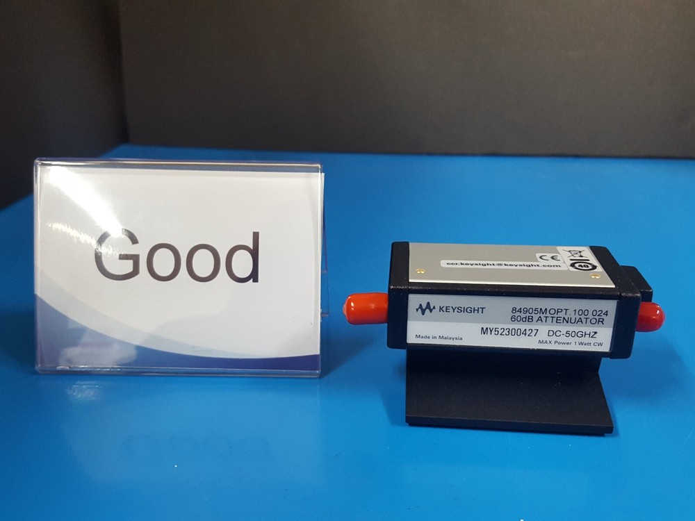 Keysight 84905M: Programmable Step Attenuator, 50 GHz 60 dB Opt. 100 024 (0427)