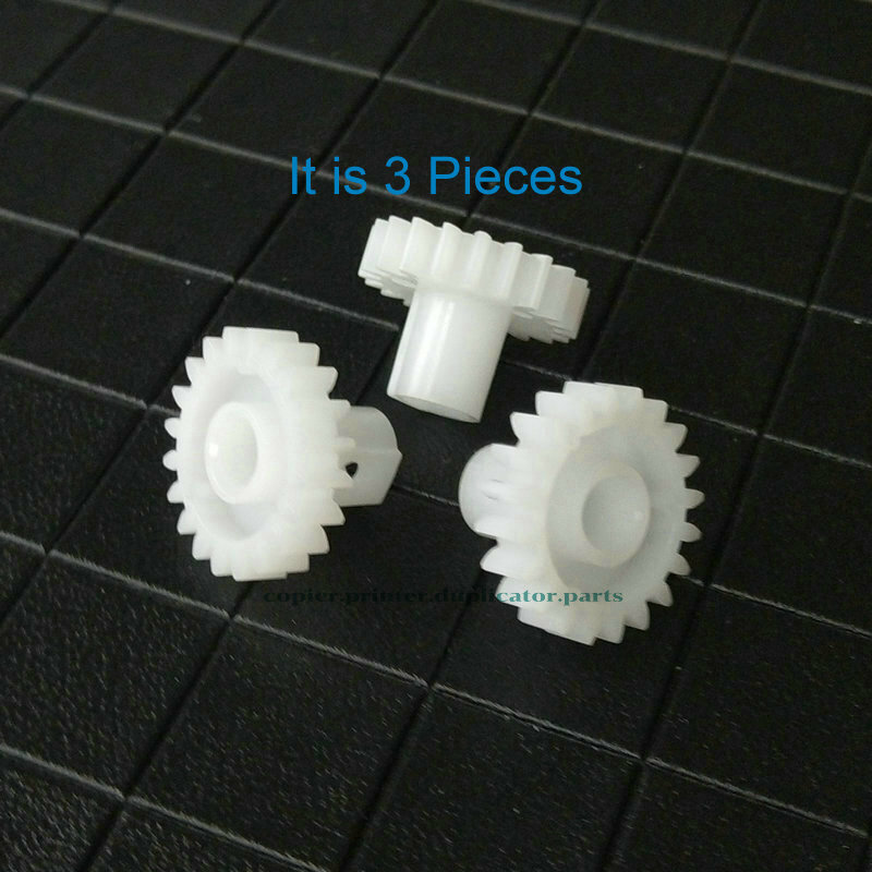 3Pcs Gear 612-10010 Fit For Riso EZ 200 220 300 230 330 370 390 570 590