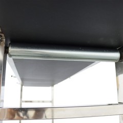 Electric 236×15.7in PVC Belt Industrial Conveyor Machine Speed Adjustable 110V