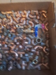 Over 20 Pounds NOS Copper Plumbing Fittings 1/2 &3/4