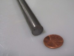 1045 Steel Rod (.500″) – 1/2″ Diameter x 2 Foot Length, 3 Units