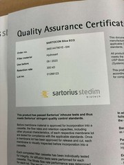 Sartorius Sartocon Slice ECO 3M51447901E–SW lot of 5 Expired