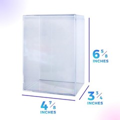 20-Pack Clear Hard Plastic Funko Pop Protector Display Cases for 4 Figures, …