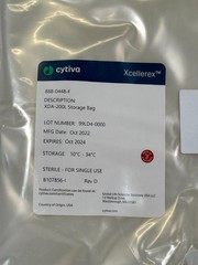 Cytiva Xcellerex XDA-200L Storage Bag Sterile Gamma Irradiated