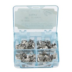 80 Tubos Ortodoncia Dental Buccal Tube 1st 2nd Molar Roth MBT 022 Conv Monoblock