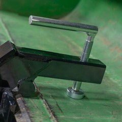 Titan Attachments Clamp-On Tractor Bucket Hitch Receiver Adapter, 2″ Receiver