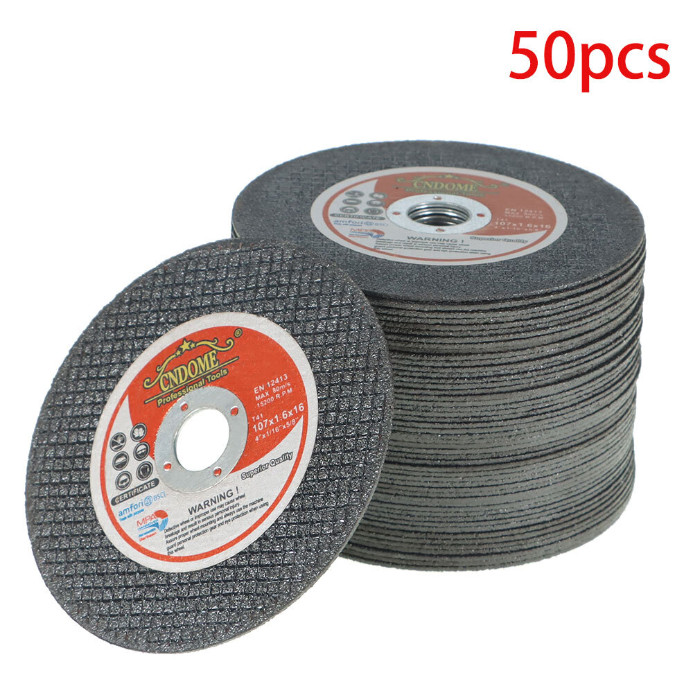 50 Pack 4″ x 1/16″ x 5/8″ Cut-off Wheel – Metal & Stainless Steel Cutting Discs