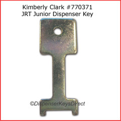 Kimberly Clark #770371 JRT Junior Key for Jumbo Toilet Tissue Dispensers (4/pk.)