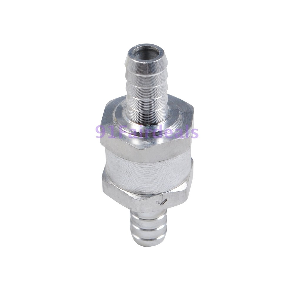 1pcs 10mm 3/8″ Fuel Line Non-Return One Way Air Fuel Oil Check Valve Diesel Gas