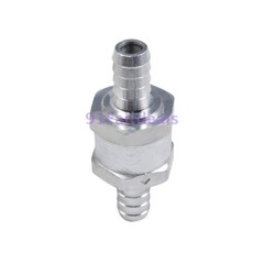 1pcs 10mm 3/8″ Fuel Line Non-Return One Way Air Fuel Oil Check Valve Diesel Gas