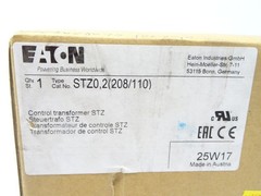 Eaton Control Transformer STZ0.2 (208/110) / Control Transformer / New Original Packaging