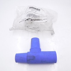 Marinco Power Products Blue CL/CLS/CLM Tapping T Adapter M-F-F CTT-D