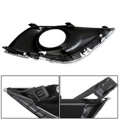Front Fog Lamp Pair Replacement for 2015-2018 Right Left Side with Switch Wiring