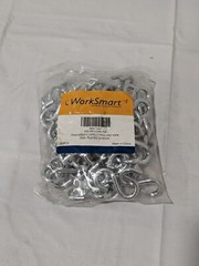 WorkSmart Zinc Plated S-Hook 2-1/8″ Electrglvnz Qty 50 WS-MH-CHN-154