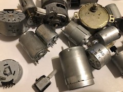 Scrap Motors 4 Pounds Small Electronic Parts Only Crafts Miscellaneous Small