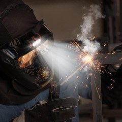 Auto Darkening Welding Goggles Kit with LED Light, True Color Lens 2 Arc Sensors
