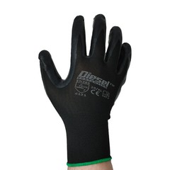 General Purpose Synthetic Coated Palm Auto Construction Gardening Gloves 12 Pair