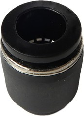 10PC Pack of 1/4 Inch Pneumatic Cap Plug Fittings – Easy Push-in Connect