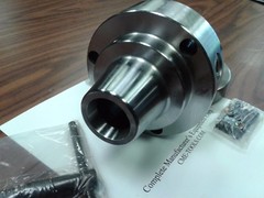 5C Collet Chuck with 1-1/2″-8 semi-finished adapter plate,Chuck Dia. 5″ #5C-05F0