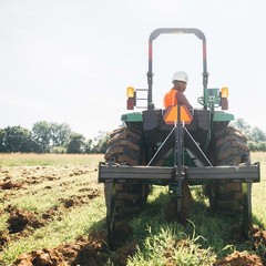 Titan Attachments 3 Shank Subsoiler Ground Ripper Fits Category 1 and 2, 3 Point