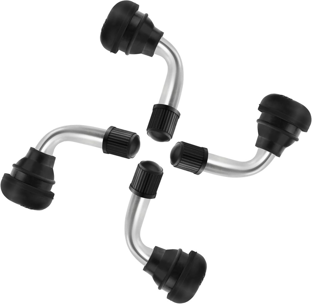 Tire Valve Stems PVR70(4 Pcs),90 Degree Motorcycle Valve Stems,Snap-in Valve Ste