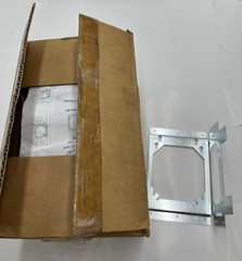 Box of 100- Hubbel 2-Point Box Mounting Bracket for Left/Right Side Stud Mount