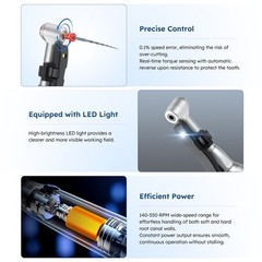 AZDENT Dental 16:1 Endo Motor/Brushless LED Endo Motor 6.3:1/6:1 & Apex Locator