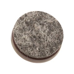 softtouch 7/8″ Round Nail On Heavy Duty Felt Furniture Pads 7/8 Inch, Brown