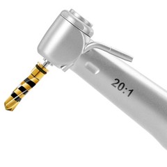 Dental Implant Handpiece 20:1 Reduction Contra Angle Push Button Surgical Motor