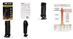 Wildfire Pepper Spray QUICK RELEASE KEYCHAIN 1. 4 1/2 oz Defense LEATHERETTE Dye