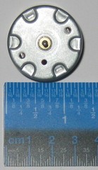 Nichibo RF-500 DC Motor – 3 VDC – Low Voltage Pancake Motor – RF-500TB-18280R
