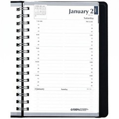 2025 288-02 HOD28802 House of Doolittle Daily Appointment Planner, 5 x 8″