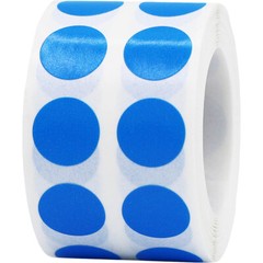 Circle Dot Stickers | 0.5″ Inch Round | 1,000 Pack | Pick One Color
