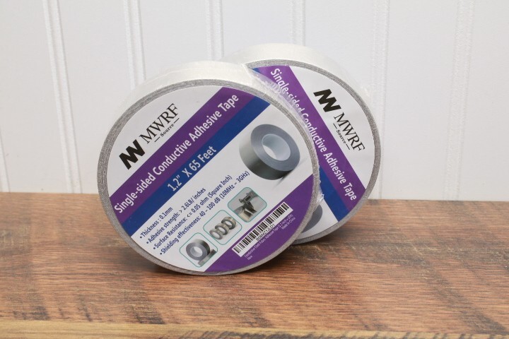 Lot of 2 MWRF Source Conductive Single-Sided Adhesive Tape 1.2″ x 65′