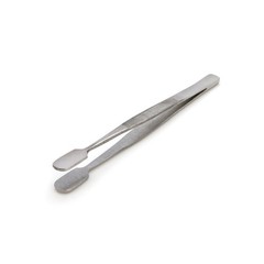 Steelman 4.5 in. Rounded Spade Tip Utility Tweezers 05607