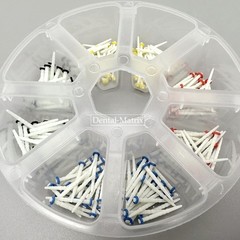 Dental Glass Fiber Post Teeth Restorative Refill Screw 1.2 1.4 1.6 1.8mm Posts