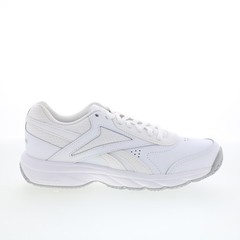 Reebok Work N Cushion 4.0 Womens White Leather Lace Up Work & Safety Shoes
