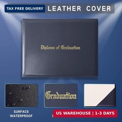 Diploma Holder Diploma Covers 8.5″x11″ Imprinted “Diploma of Graduation”for Grad