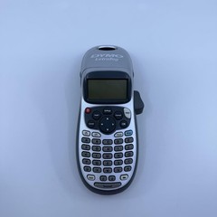 Dymo Letratag LT-100H Label Maker Silver Handheld Tested Works With Tape