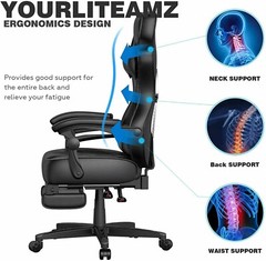 ELECWISH Criss Cross Legged Chair w/ Wheels Armless Swivel Office Desk Chair