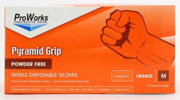 ProWorks Pyramid Grip gloves medium