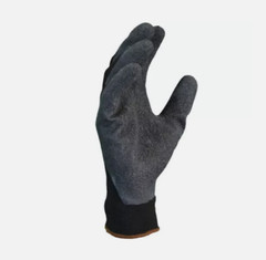 144 Pair Polyester Work Gloves Black Latex Coating S,M,L,XL Industrial Warehouse