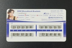 20Sets Dental Orthodontic Brackets MIM Monoblock Mini Edgewise 022 345/no Hooks